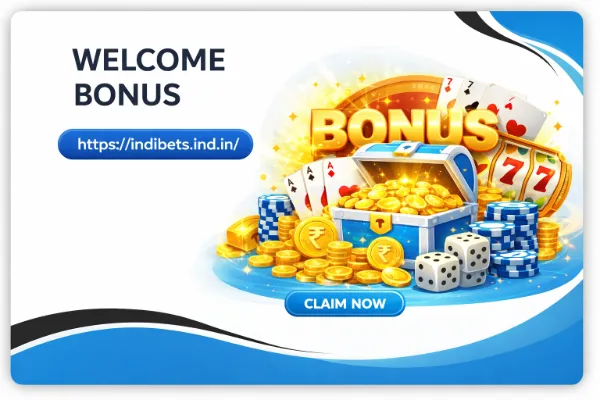 Indibets welcome bonus offer design