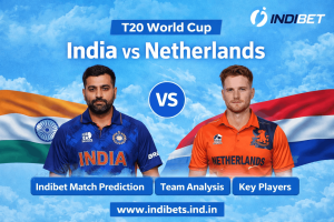 T20 World Cup India vs Netherlands | Indibet Match Prediction